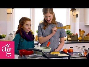 Autumn Apple Pancakes | Blaire Wilson's Farm-To-Table Recipes | ‪@AmericanGirl‬