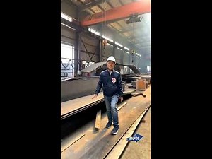 Factory Tour—steel structure workshop