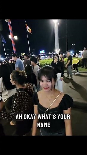 Cambodian Girl on a Famous Street in Bangkok 🇰🇭🇹🇭
