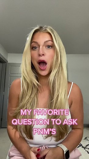 my favorite question to ask PNMs