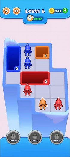 Drop them out level 6 || incredible game #gamefail #whackgame #puzzlesandsurvival #gamed