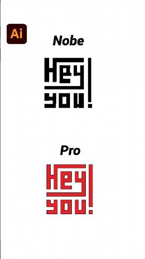 Adobe Illustrator 2026 – Tips for Drawing Logos from Squares (Beginner vs Pro)