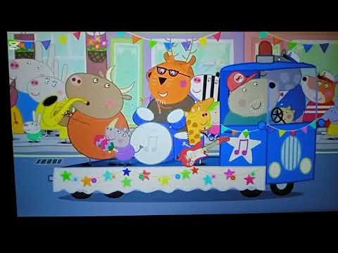 Teletubbies animal parade crossover