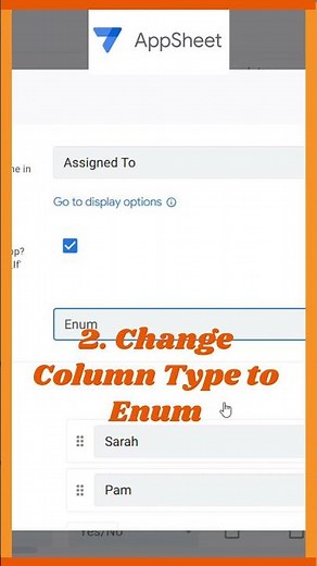 AppSheet Enum Explained in 20 Seconds #nocode #appsheet #appdesign #enum #businessautomation
