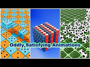 8 Mind-Blowing Satisfying 3D Animations in 1 Minute! 🎨💫