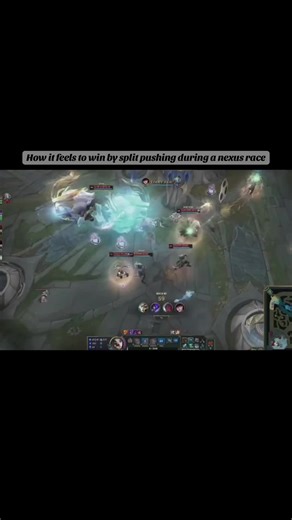 Winning Through Split Pushing in League of Legends