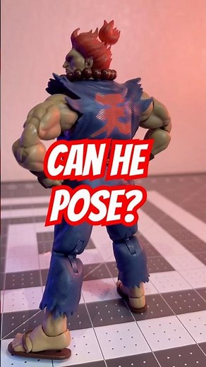 Posing Jada Toys Akuma! #streetfighter #akuma