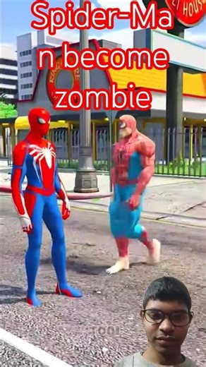 Spider-Man VS zombie Spider-Man #shorts #spiderman #hulk