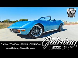 1972 Chevrolet Corvette - Gateway Classic Cars - San Antonio/Austin #0111