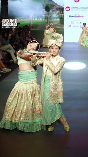 Krishna Ramp - Braj Leela Choreographed by Kush Banker | kids ramp walk