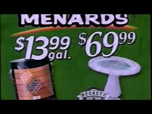 May 5, 2002 - Menards Has Solutions for Your Outdoor Projects