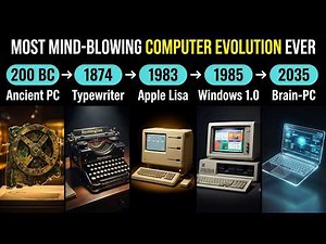The Evolution Of Computers From 10000BC 2200 AD