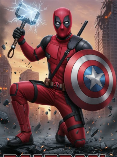 😜 Soy el capitán c*lo rico 😁 Un personaje que no es héroe, no es villano, no es muy lógico, pero si muy cool #deadpool #cine #pixelart #wallpaper #avengers