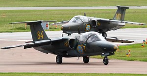 Today we welcome the Austrian Air Force, Slovak Air Force, and the Swedish Air Force to this year’s Air Tattoo. Making a RIAT debut will be the Austrian Air Force’s impressive Quick Reaction Alert role demonstration. In this exciting display (which has only been performed outside of Austria once before), a pair of Austrian EF2000s will scramble from RAF Fairford to intercept an imposter aircraft - played by one of their C-130K Hercules - and showcase the Eurofighter's power and agility in an air