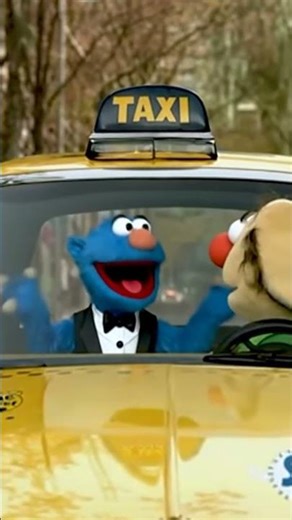 Sesame Street - Grover drives a taxi
