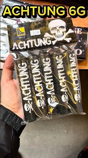 ACHTUNG 6G firecrackers ☠️☠️☠️ available at SklepZpetardami.pl 🧨 #fireworks #shorts #fajerwerki