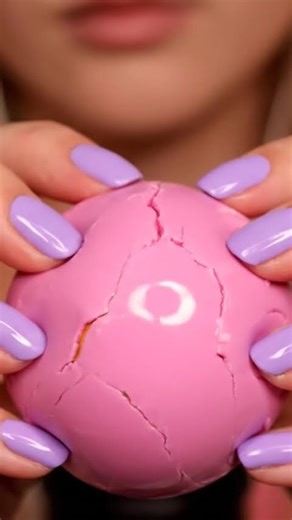 Wax Coated Squishy ASMR ✨ Satisfying Sticky Cracks & Squish Sounds #ASMR #Satisfying #StressRelief