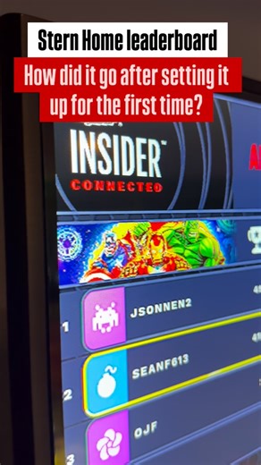 Arcade Gaming Central on Instagram: "Reviewing having a stern home leaderboard set up through an @amazon fire stick for the first session, ending in 2025. Set up through an all access account from @sternpinball #mancave #arcade #pinball"