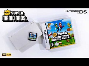 Playing New Super Mario Bros. in 2026 on Nintendo DS Lite