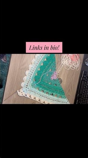 Timeless Lace Triangle Shawl | Easy Crochet Wearable Pattern