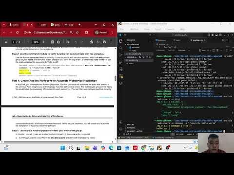 7.4.8 Lab - Use Ansible to Automate Installing a Web Server