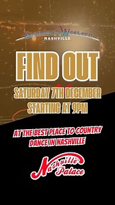 160 reactions · 16 shares | This Saturday, December 7th, come out to @thenashvillepalace to witness the line dance and country swing finalists compete for the gold! These country dancers have been working hard all year in hopes of being named the 2024 @standard_western dance contest champion. All are welcome to attend! Social dancing will happen between rounds and after the competition. #nashvilledancers #honkytonk #linedance #countryswing | Country Rebel | Facebook