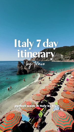Best Italy 7 Days Train Itinerary: Rome, Florence, Venice