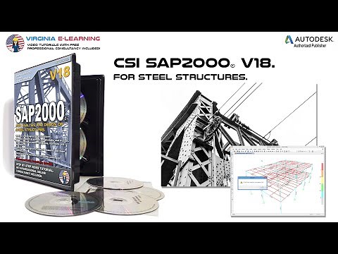SAP2000 V18 Tutorial │ Steel Structures │ Lesson 07: Connections Detailing with Revit.