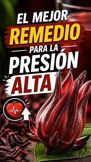 El mejor remedio natural para la presión alta 🌺