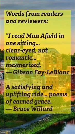 "Man Afield" by Jim Krosschell is Coming Soon! #poetry
