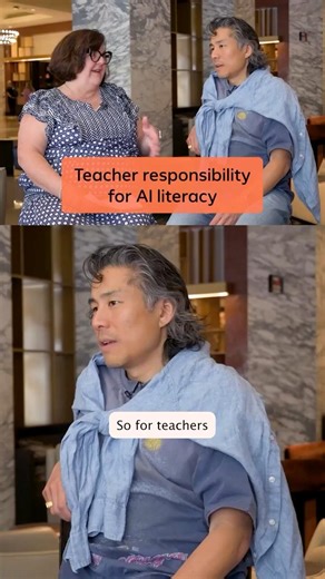 Teacher responsibility for AI literacy