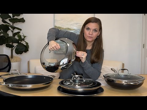 HexClad Hybrid Nonstick 8, 10, 12, 14 Inch Fry Pans, 13 Inch Griddle, & Wok Full Review