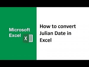 How to convert julian date to normal date in Excel, julian date to calendar date, gregorian, regular