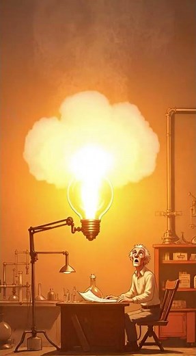 The Invention of the Light Bulb 💡 | How Thomas Edison Changed the World in One Night #history