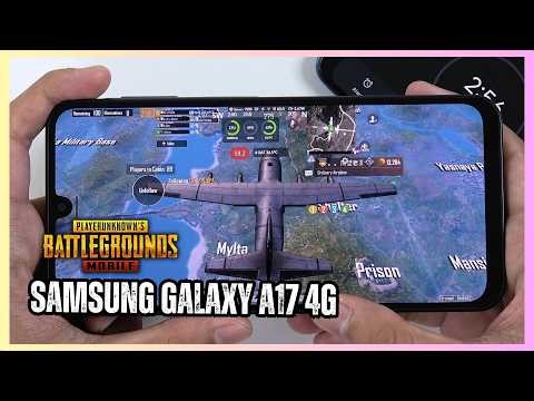 Samsung Galaxy A17 PUBG Gaming Test | Helio G99