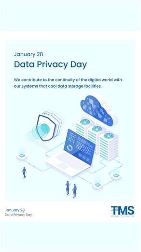 🌐 January 28 – Data Privacy Day | Secure Cooling Solutions by TMS In today’s digital world, the security of your data is paramount! 💾 At TMS Industrial Cooling, we provide solutions that not only focus on energy efficiency and sustainability but also ensure your data’s safety, even in the most critical situations. We’re committed to helping you secure a confident future! 🌍✨ #DataPrivacyDay #TMS #IndustrialCooling #SecureSolutions ———- 🌐 28 Ocak Veri Koruma Günü | TMS’den Güvenli Soğutma Çözü