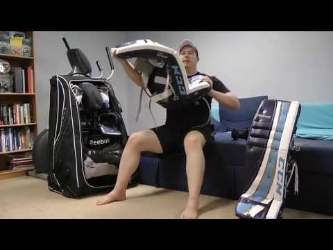 How to Break-in Hockey Goalie Equipment