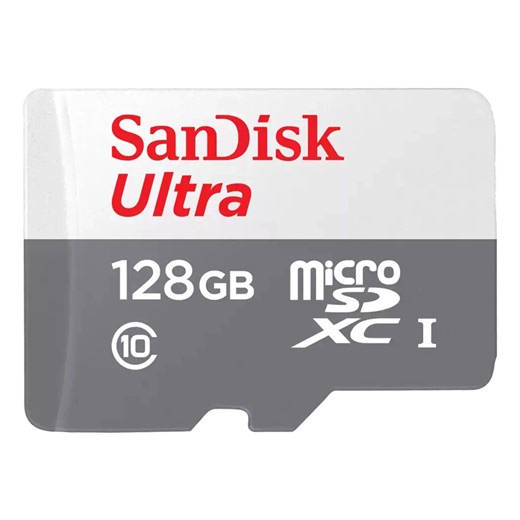 SanDisk 128GB Ultra MicroSDXC Class 10 Memory Card