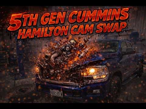 5th Gen Cummins Hamilton Cams Flat Tappet Conversion