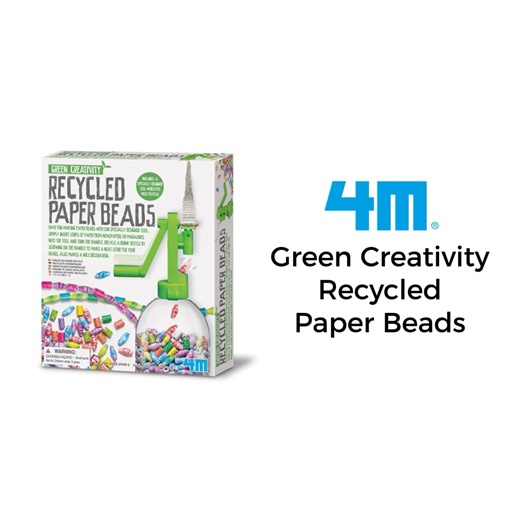 00-04588 Green Creativity/Recycled Paper Beads