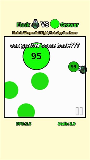 FLASK VS GROWER weapon ball fight 🔴🔵🟢