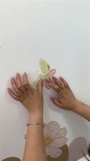 Spring Room Makeover 🌸 | Wall Border + Decals + Wall Art