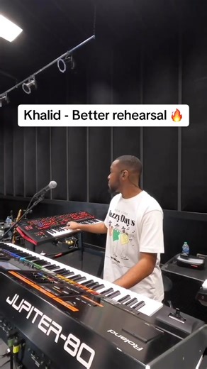 This live arrangement is so clean! Khalid - Better 🌊🔥🔥🔥 #khalid #better #livearrangement #bandrehearsal #musiciansoftiktok