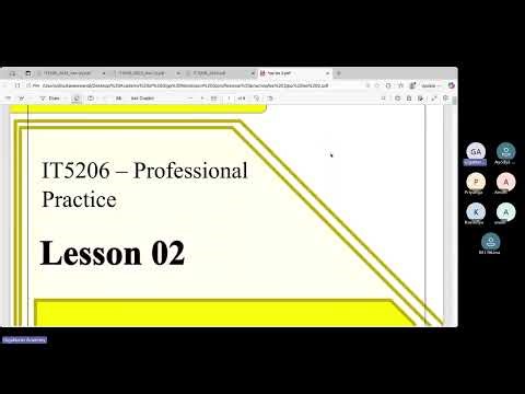 BIT | Semester 05 | Revision | Professional Practice Day 1 2025/12/10