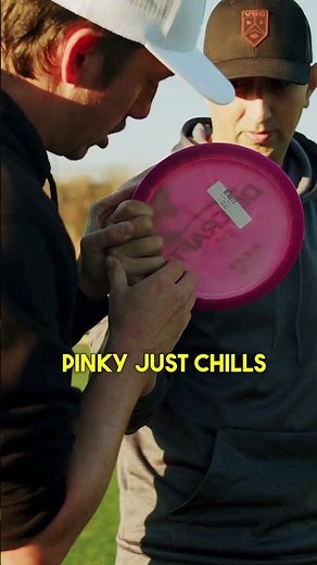 How to Grip a Disc Golf Disc #shorts