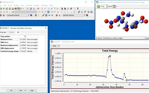 1.3.GaussView教程三：计算结果可视化