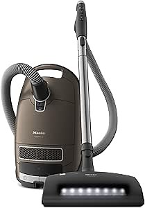 Miele Complete C3 Brilliant Powerline Vacuum Cleaner for Carpets and Hard Floors, in Bronze Pearl