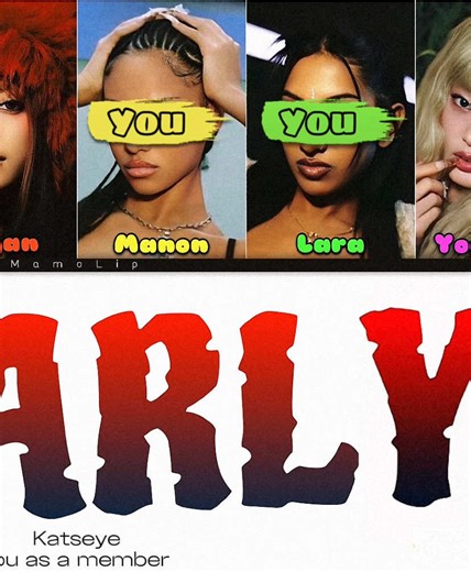 KATSEYE - GNARLY | Color Coded Lyrics y Karaoke