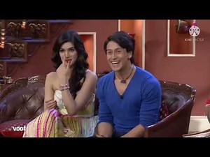 kapil sharma heropanti tiger shroff kriti sanon kiss scene