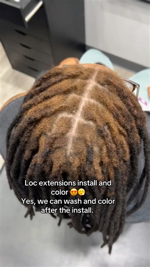 Loc extensions install and color 😍